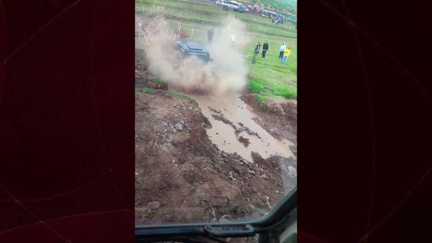 Ordu Kumru'da offroad yarışlarından bir görüntü