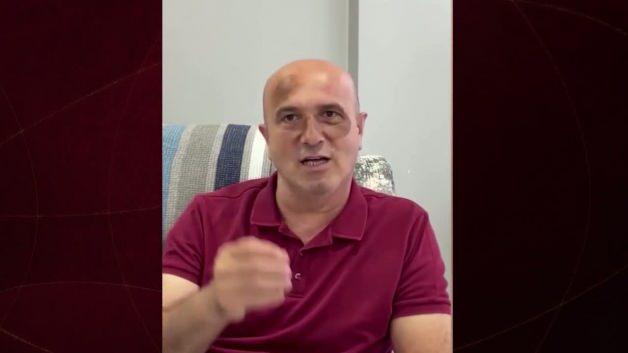 Trafik kazası sonrası darbedildiğini iddia eden bir vatandaşın, devletin kestiği cezadan komisyon istediği anı gösteren görsel.