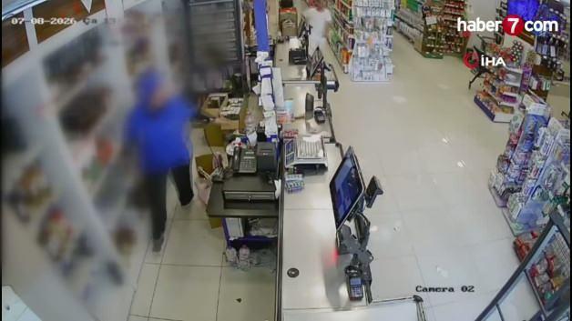 Alanya'da gasp girişimi sonrası polis ekiplerinin çalışması