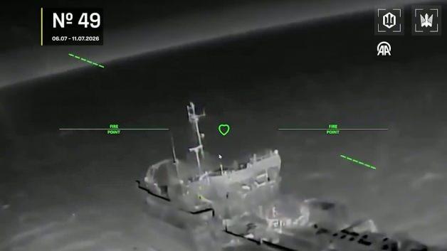 Ukrayna ordusuna ait insansız deniz araçlarının Azak Denizi'nde operasyon yapması