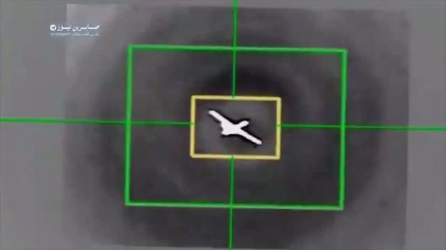 İran'ın ABD'ye ait MQ-9 Reaper SİHA'sını düşürdüğü anlara ait görüntüler.