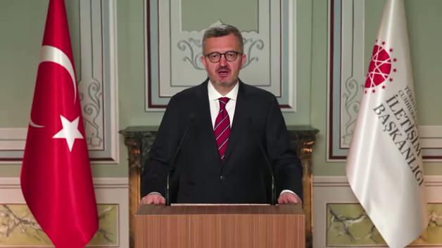 İletişim Başkanı Fahrettin Altun'un 15 Temmuz Paneli'ne gönderdiği video mesaj.