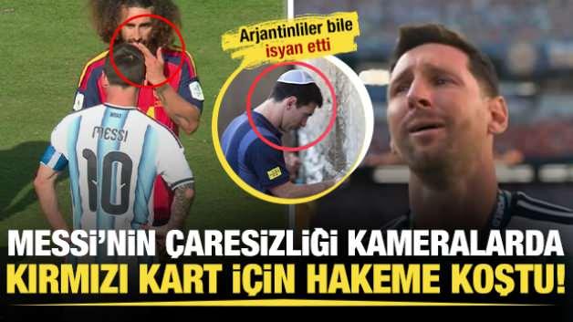 İspanya'nın Dünya Kupası'nı kazanmasının ardından oyuncuların sevinci ve Lionel Messi'nin hakeme itiraz ettiği anlar.