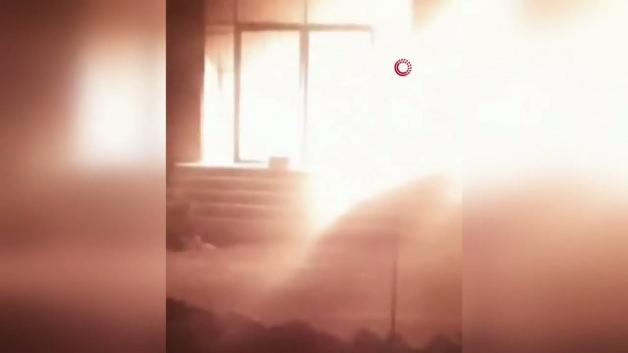 İsrailli yerleşimciler Batı Şeria’da iki camiyi hedef aldı