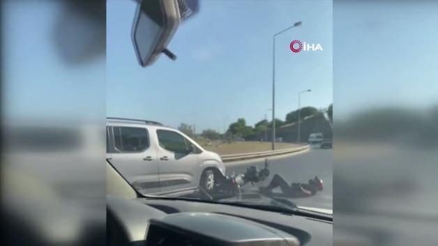 İzmir'de motosikletliye kasten çarpan sürücüye ağırlaştırılmış müebbet istemiyle dava açılması