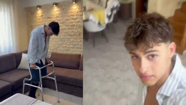 Survivor kazasında bacağını kaybetmişti! Stavros Floros'un iyileşme &ccedil;abası duygulandırdı