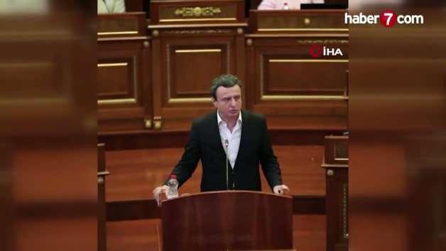 Kosova Başbakanı Kurti'ye muhalefet milletvekilinden yumurtalı saldırı