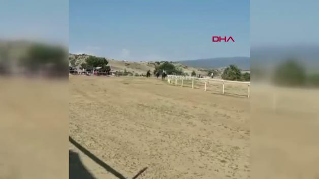 Kastamonu’da festivalde at yarışında kaza: 1 jokey yaralı, 2 at öldü