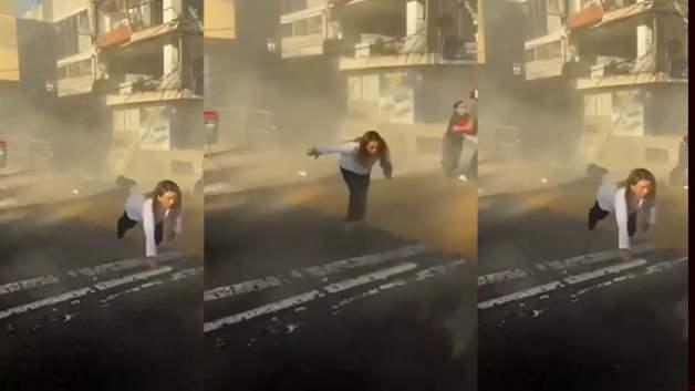 Kolombiya'da 7,4 büyüklüğündeki deprem anları! Felaket anları böyle görüntülendi