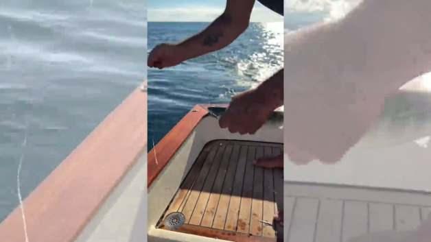 Ata Demirer İstanbul Boğazı'nda palamut avına &ccedil;ıktı!