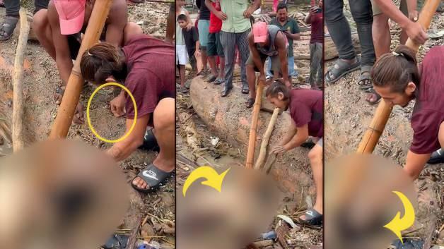 Nepal'deki sel felaketinde hayatını kaybedenlerin ziynet eşyalarını &ccedil;aldılar