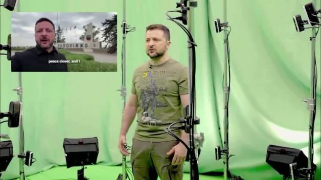 Savaşın değil st&uuml;dyonun ortasında: Zelenski'nin cephe videoları sahte mi?