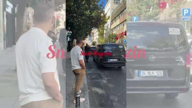Kerem Demirbay scootera bindi: Ters y&ouml;nde gitti! Eleştirilerin hedefi oldu