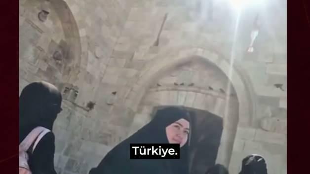 T&uuml;rklerin Yafa Kapısı'nda "burası bizim evimiz s&ouml;zleri" İsraillileri &ccedil;ıldırttı