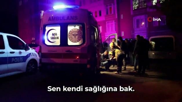 Aile kavgasında yaralandı, sağlık g&ouml;revlisine "Ben &ouml;l&uuml;yor muyum?" diye sordu