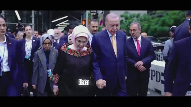 Emine Erdoğan'dan New York'taki ikinci g&uuml;n faaliyetlerine ilişkin video paylaşım