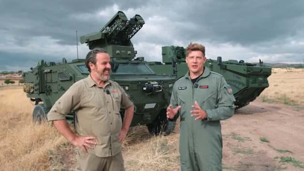 İsve&ccedil;li savaş pilotu Villman T&uuml;rkiye'nin tank avcısına hayran kaldı