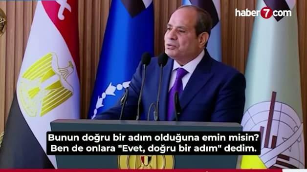 Sisi tarih verip g&ouml;revi bırakacağını a&ccedil;ıkladı