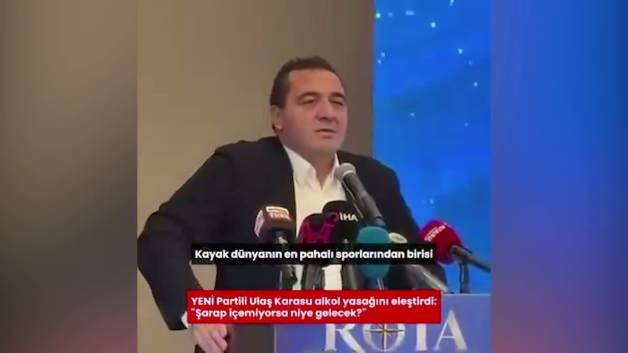 Yeni Partili vekilin &lsquo;alkol kısıtlaması&rsquo; tepkisi: Vatandaş şarap i&ccedil;emiyorsa niye gelsin?