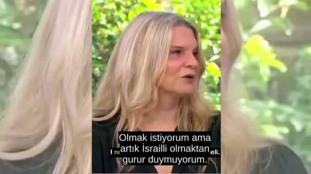 İsrailli oyuncu reklam arası zannederek işgali eleştirdi! "Filistin'i işgal etmek g&uuml;nah" dedi