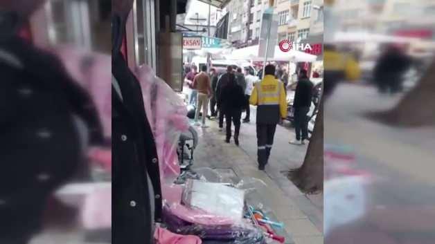 Kentin g&ouml;beğinde akıllara durgunluk veren saldırı: Sopa ve demir &ccedil;ubuklarla darbettiler