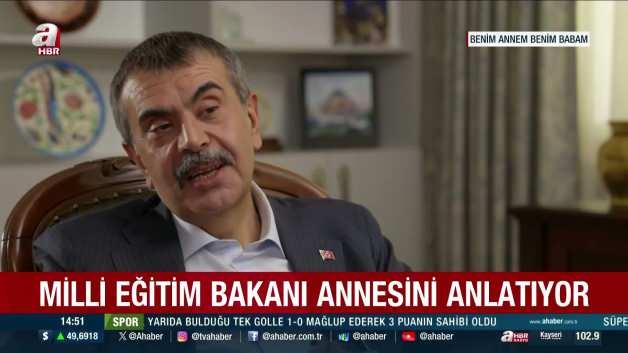 Milli Eğitim Bakanı Yusuf Tekin&rsquo;den annesine duygusal s&ouml;zler!