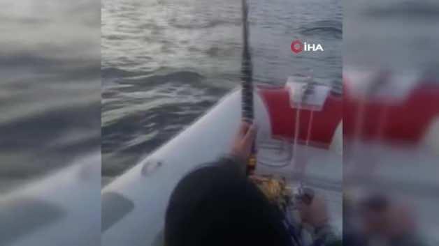 Dev Orkinos Amator Balikcilari 8 Saat Datca Dan Kos A Oradan Bodrum A Surukledi Video 7