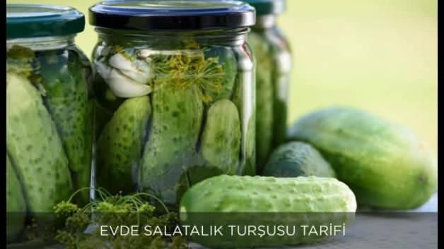 evde salatalik tursusu nasil yapilir