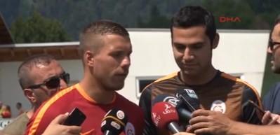 Podolski: Galatasaray, T&uuml;rkiye'nin en b&uuml;y&uuml;k kul&uuml;b&uuml;