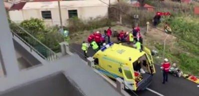 Portekiz&rsquo;de turist otob&uuml;s&uuml; kaza yaptı: En az 28 &ouml;l&uuml;