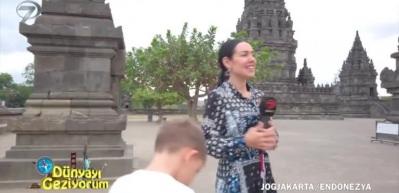 9. y&uuml;zyıldan kalma Prambanan Tapınağı 