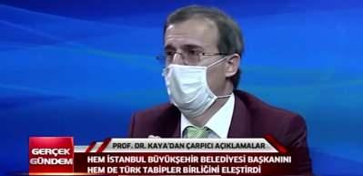 Prof. Dr. Kaya'dan Tabipler Birliği ve Ekrem İmamoğlu'na ders niteliğinde s&ouml;zler