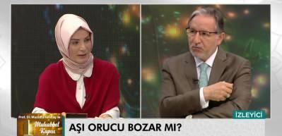 Prof. Dr. Mustafa Karataş a&ccedil;ıkladı: Aşı orucu bozar mı?