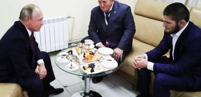 Putin'den, Khabib'e dikkat &ccedil;eken mesaj!