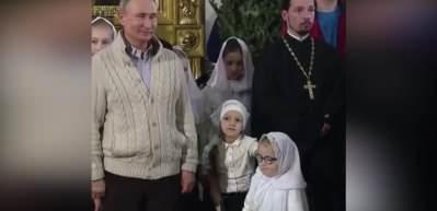 Putin'i tebess&uuml;m ettiren g&ouml;r&uuml;nt&uuml;