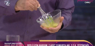 Refl&uuml;ye kesin &ccedil;&ouml;z&uuml;m! Yumurta akı ve zeytinyağı...