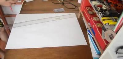 Ressam ve milli y&uuml;z&uuml;c&uuml; Yusuf Akg&uuml;n&rsquo;den AKSUNGUR İHA &ccedil;izimi