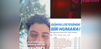Reynmen T&uuml;rkiye ve D&uuml;nya listelerini salladı! Listede ilk T&uuml;rk şarkısı...