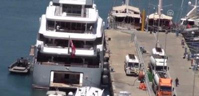 Rus iş adamının milyon dolarlık yatı Fethiye'de