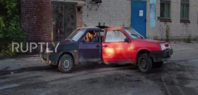 Ruslar bildiğiniz gibi... Lada Samaralarla stres &ccedil;arkı yaptılar!