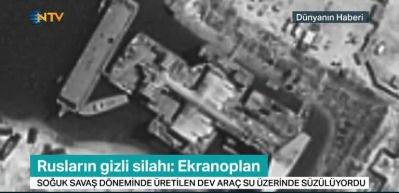 Rusların gizli silahı: Ekranoplan! Dikkat &ccedil;eken T&uuml;rkiye detayı