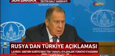 Lavrov: ABD T&uuml;rkiye'yi kızdırdı!