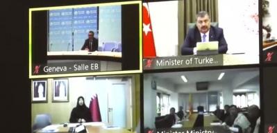 Sağlık Bakanı Koca, DSÖ’ye Türkiye’nin koronavirüs mücadelesini anlattı