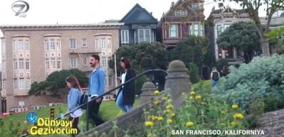 San Francisco'nun dizilere, filmlere set olan tarih b&ouml;lgesi Alamo: Painted Ladies