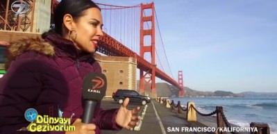 San Francisco'nun sembol&uuml; Golden Gate K&ouml;pr&uuml;s&uuml;'n&uuml;n muazzam manzarası