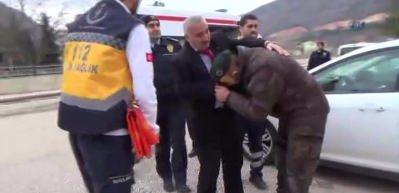 Şehidin baba ocağına ateş d&uuml;şt&uuml;