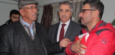 Şehit Halisdemir&rsquo;in babasından Sekin ailesine taziye