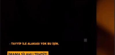 Sela okuyan imama tehdit: Kafana sıkarım