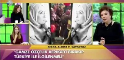 Selda Alkor'dan Gamze &Ouml;z&ccedil;elik'e &ccedil;irkin eleştiri