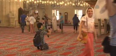 Selimiye Camisi'ni en &ccedil;ok Almanlar ziyaret ediyor